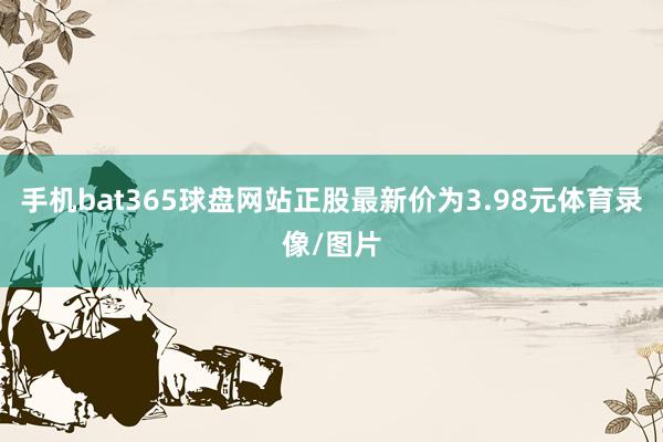 手机bat365球盘网站正股最新价为3.98元体育录像/图片